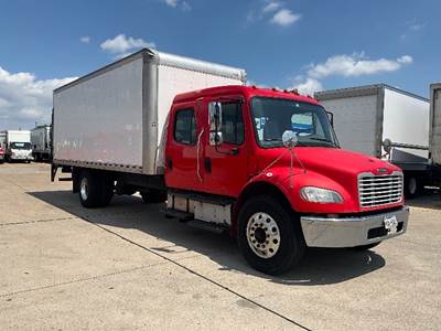 Freightliner M2 22 ft Box Truck - 220HP, 6 Speed Automatic, Roll up Door