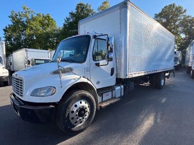 Freightliner M2 24 ft Box Truck - 220HP, 6 Speed Automatic, Roll up Door