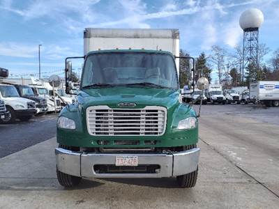 Freightliner M2 24 ft Box Truck - 300HP, 6 Speed Automatic, Roll up Door