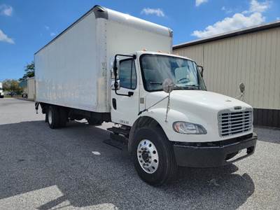 Freightliner M2 26 ft Box Truck - 220HP, 7 Speed Automatic, Roll up Door