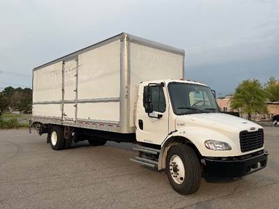 Freightliner M2 Box Truck - 220HP, 6 Speed Automatic, Roll up Door