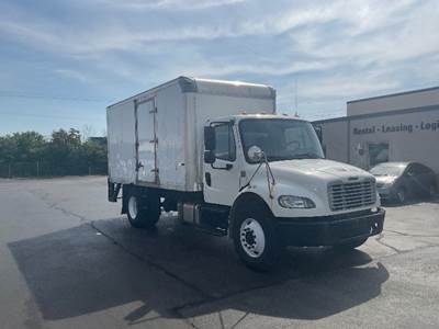 Freightliner M2 16 ft Box Truck - 240HP, 6 Speed Automatic, Roll up Door