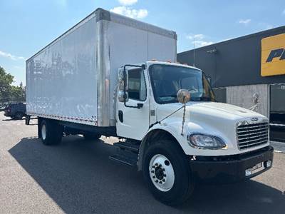 Freightliner M2 26 ft Box Truck - 240HP, 7 Speed Automatic, Roll up Door