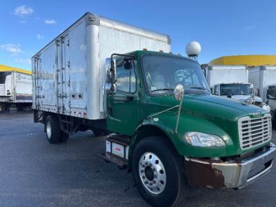 Freightliner M2 20 ft Box Truck - 250HP, 6 Speed Automatic, Roll up Door