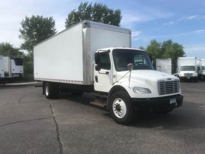 Freightliner M2 26 ft Box Truck - 220HP, 6 Speed Automatic, Swing Door