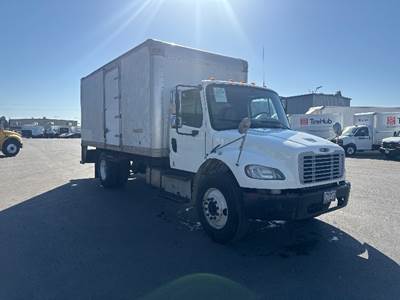 Freightliner M2 18 ft Box Truck - 240HP, 6 Speed Automatic, Roll up Door