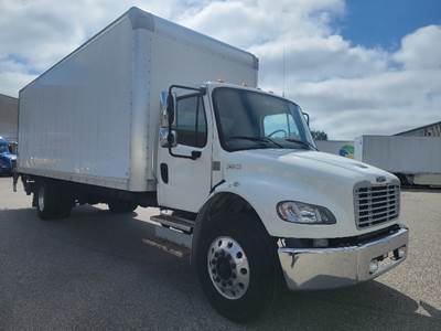 Freightliner M2 26 ft Box Truck - 240HP, 6 Speed Automatic, Roll up Door