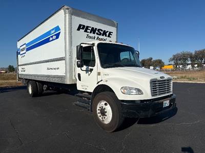 Freightliner M2 26 ft Box Truck - 220HP, 6 Speed Automatic, Roll up Door