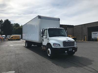 Freightliner M2 28 ft Box Truck - 280HP, 6 Speed Automatic, Roll up Door