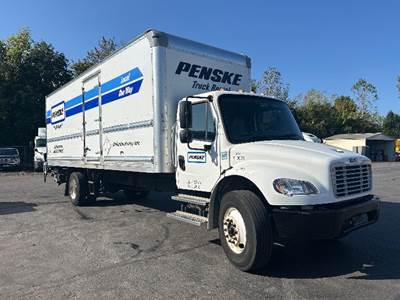 Freightliner M2 Box Truck - 220HP, 6 Speed Automatic, Roll up Door