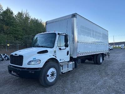 Freightliner M2 Box Truck - 220HP, 6 Speed Automatic, Roll up Door