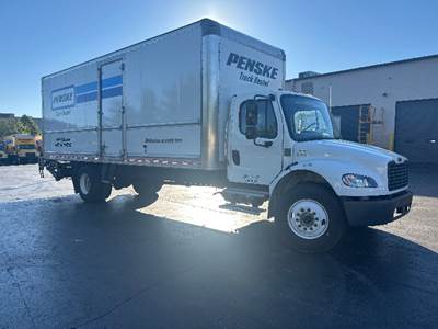 Freightliner M2 Box Truck - 220HP, 6 Speed Automatic, Roll up Door