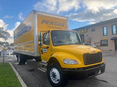 Freightliner M2 Box Truck - 220HP, 6 Speed Automatic, Roll up Door