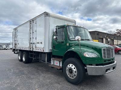 Freightliner M2 Box Truck - 300HP, 6 Speed Automatic, Roll up Door