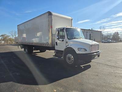 Freightliner M2 Box Truck - 220HP, 7 Speed Automatic, Roll up Door