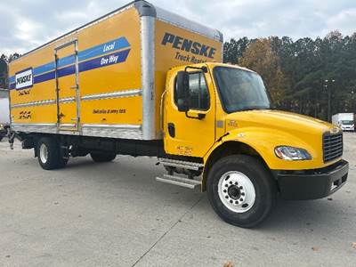 Freightliner M2 Box Truck - 220HP, 6 Speed Automatic, Roll up Door