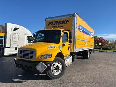 Freightliner M2 Box Truck - 220HP, 6 Speed Automatic, Roll up Door