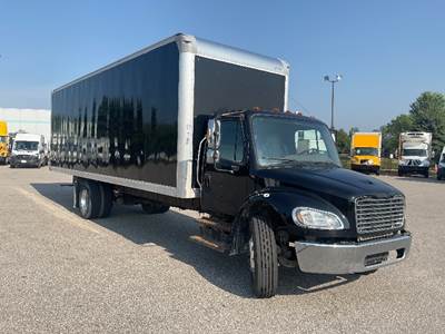 Freightliner M2 27 ft Box Truck - 220HP, 6 Speed Automatic, Roll up Door