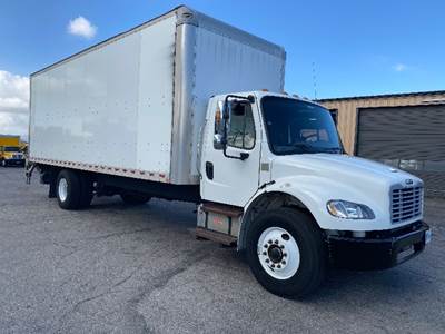 Freightliner M2 Box Truck - 220HP, 7 Speed Automatic, Roll up Door