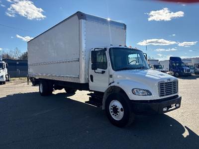 Freightliner M2 Box Truck - 220HP, 7 Speed Automatic, Roll up Door