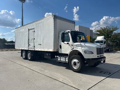 Freightliner M2 Box Truck - 300HP, 6 Speed Automatic, Swing Door