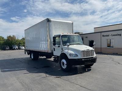 Freightliner M2 24 ft Box Truck - 220HP, 6 Speed Automatic, Swing Door