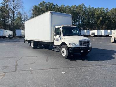 Freightliner M2 Box Truck - 220HP, 6 Speed Automatic, Swing Door