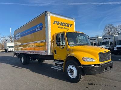 Freightliner M2 Box Truck - 220HP, 6 Speed Automatic, Roll up Door