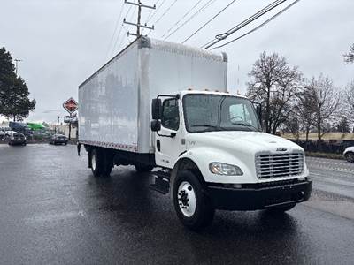 Freightliner M2 Box Truck - 220HP, 6 Speed Automatic, Roll up Door