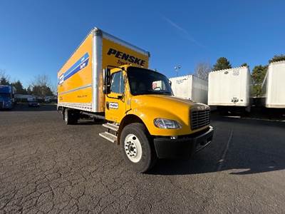 Freightliner M2 Box Truck - 220HP, 6 Speed Automatic, Roll up Door