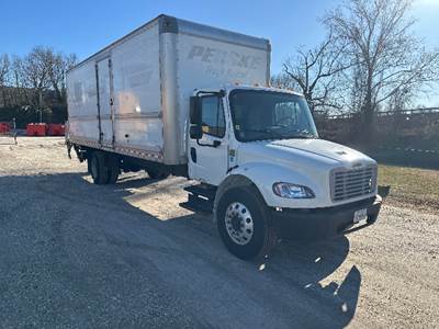 Freightliner M2 Box Truck - 220HP, 6 Speed Automatic, Roll up Door