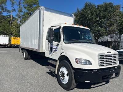 Freightliner M2 Box Truck - 220HP, 6 Speed Automatic, Swing Door