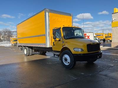 Freightliner M2 Box Truck - 220HP, 6 Speed Automatic, Roll up Door