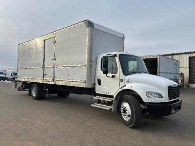 Freightliner M2 Box Truck - 220HP, 6 Speed Automatic, Roll up Door