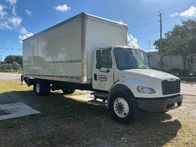 Freightliner M2 Box Truck - 220HP, 6 Speed Automatic, Roll up Door