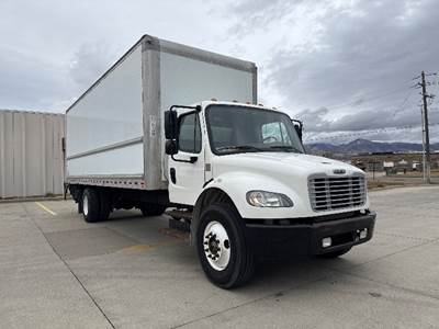Freightliner M2 Box Truck - 220HP, 7 Speed Automatic, Roll up Door