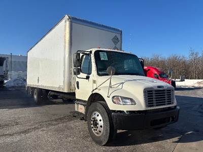 Freightliner M2 Box Truck - 220HP, 7 Speed Automatic, Roll up Door