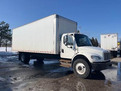 Freightliner M2 Box Truck - 220HP, 6 Speed Automatic, Roll up Door