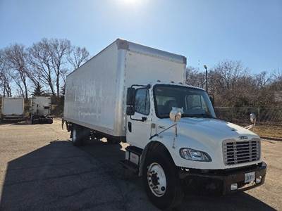 Freightliner M2 Box Truck - 220HP, 7 Speed Automatic, Roll up Door