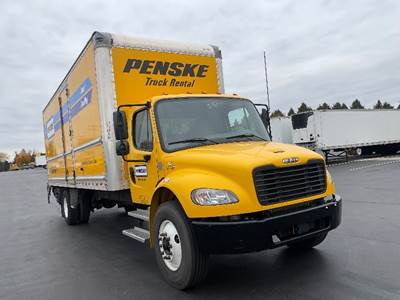 Freightliner M2 Box Truck - 220HP, 6 Speed Automatic, Roll up Door