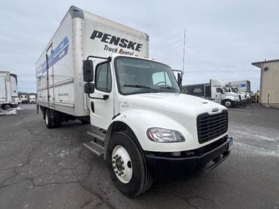 Freightliner M2 Box Truck - 220HP, 6 Speed Automatic, Roll up Door