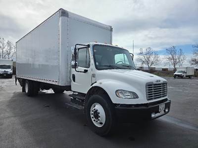 Freightliner M2 Box Truck - 220HP, 7 Speed Automatic, Roll up Door