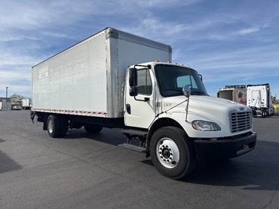 Freightliner M2 Box Truck - 220HP, 7 Speed Automatic, Roll up Door