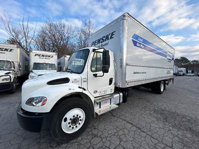 Freightliner M2 Box Truck - 220HP, 6 Speed Automatic, Roll up Door