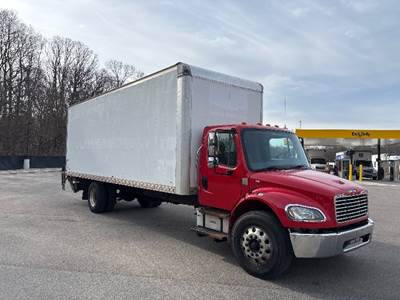 Freightliner M2 Box Truck - 220HP, 6 Speed Automatic, Roll up Door