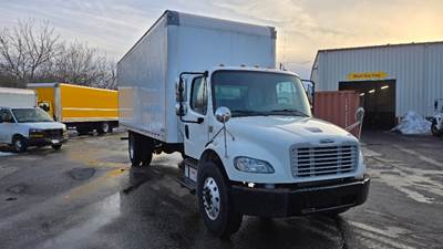 Freightliner M2 Box Truck - 220HP, 6 Speed Automatic, Roll up Door