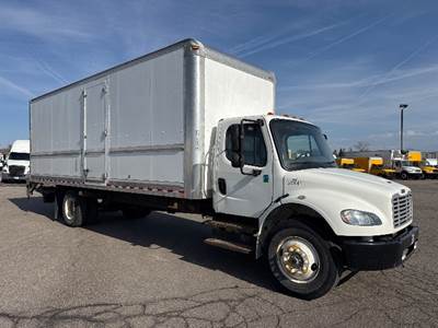 Freightliner M2 Box Truck - 220HP, 7 Speed Automatic, Roll up Door
