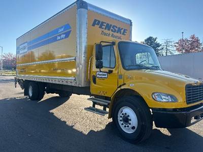 Freightliner M2 Box Truck - 220HP, 6 Speed Automatic, Roll up Door