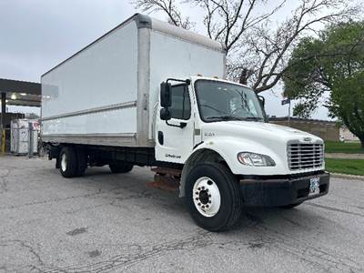 Freightliner M2 Box Truck - 220HP, 7 Speed Automatic, Roll up Door