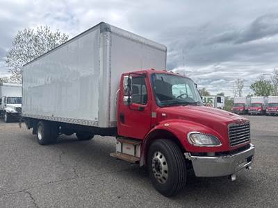 Freightliner M2 Box Truck - 220HP, 6 Speed Automatic, Roll up Door